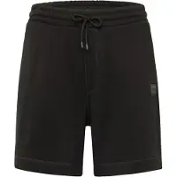BOSS Shorts i bomuldsfrotté med logomærkat