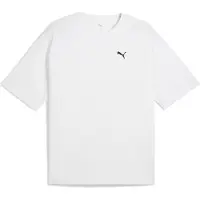Puma WARDROBE ESS Boxy Tee Men, Clothing, White, M