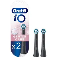 Oral-B Tandbørstehoveder iO Gentle Care - Sort - 2 stk.