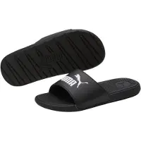 Puma Cool Cat 2.0 Sandals Youth, Shoes, Black/White, 39