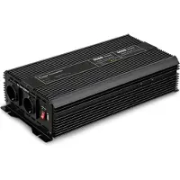 Goobay - Strømomformer - DC 12 V - 3000 Watt - output-stikforbindelser: 2 - sort