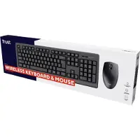 Trust Primo Trådløst Tastatur Engelsk