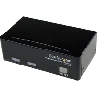 StarTech.com Startech 2 Port Professional USB KVM Switch Kit with Cables - KVM switch - 2 x KVM port(s) - 1 lokalbruger - desktop
