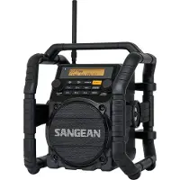 Sangean U-5 DBT, Arbejdsområde, Analog & digital, DAB+, FM, 87,5 - 108 MHz, 174 - 240 MHz, CT, PS, PTY, RT