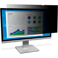 3M databeskyttelsesfilter - Privacy-filter for skærm - 34 - sort