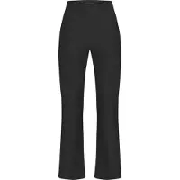 Röhnisch Ribstrikkede Flare Tights Sort