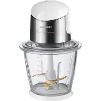 Sencor Minihackare på 1,5L med glasbehållare.