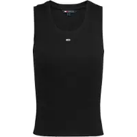 Tommy Hilfiger Overdel 'Slim Tank' sort