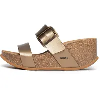 Bayton Pantoletter 'Newcastle' brun / bronze