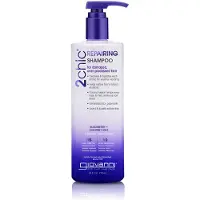 Giovanni , 2chic, Reparering Shampoo, For Skadet, Overbehandlet Hår, Sort Blåbær + Kokosmælk, 24 fl oz (710 ml)