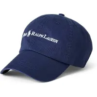 Ralph Lauren Polo Ralph Laurentil mænd. 710958055005 Kasket i marineblå bomuldssarga (OSFA), Casual