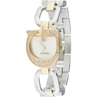 GUESS Analogt ur 'Gia' guld / sølv / transparent