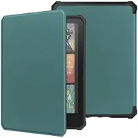 Mtp Products Amazon Kindle Paperwhite (2024) Smart Folio Taske - mørkegrøn