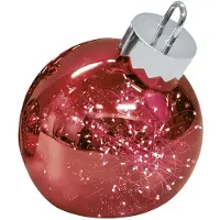 Sompex Dekorationskugle Ornament Rød Ø20 cm