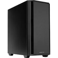 Chieftec Pro Mini AZ-01B-OP - MT - mini ATX - ingen strømforsyning (ATX) - sort - USB/Lyd