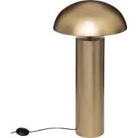 Atmosphera gulvlampe til stue CHAMPI guld, svamp, højde 97 cm