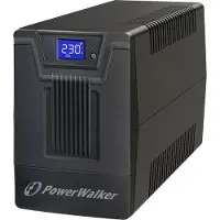 Powerwalker VI 1000 SCL, Interaktivt indgangsstik, 1 kVA, 600 W, Sine, 162 V, 290 V