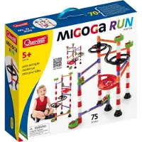 Quercetti Kuglebane - Migoga Run Vortis - 75 Dele - 6538 - - OneSize - Kuglebane