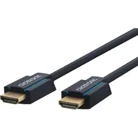 ClickTronic Højhastigheds HDMI-kabel Premium-kabel | 1x HDMI-stik 1