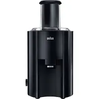 Braun J300, Frugtpresser, Sort, Trin, 2 L, 7,5 cm, 1250 ml
