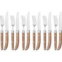 WMF Ranch - Steakkniv/gaffel-sæt - 12 stk. - 24 cm - rustfrit stål