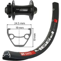 Xlc Dt Swiss 466d Evo 29´´ 6b Disc Mtb Forhjul