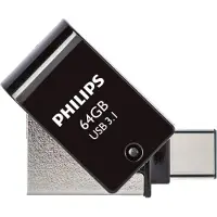 Philips 2 In 1 64gb Otg Usb C+usb 3.1 Usb-nøgle