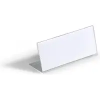 Durable 805419, Akryl, Transparent, Monokromatisk, Rektandel
