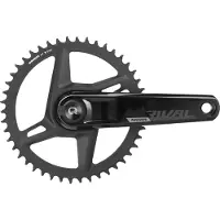 Sram Rival Wide Axs Dub Direct Mount Kranksæt Med Effektmåler