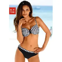 LASCANA Bikini sort / hvid