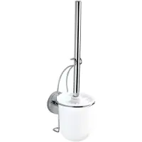 Wenko 20898100, Toiletbørste & holder, Krom, Hvid, 100 mm, 120 mm, 365 mm, 535 g