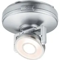 Paulmann 706.37, Kabinet, Krom, Plast, Mat, III, 1 pære(r )