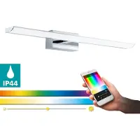 Eglo TABIANO-C LED-BLE-RGB/CCT SPEJLLYS L605 KROM 2700-6500K