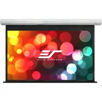 Elite Screens Saker Series SK100NXW-E12 - Projektionsskærm - loftsmonterbar, vægmonterbar - motoriseret - 230 V - 100 (254 cm) - 16:10 - MaxWhite FG - hvid emalje