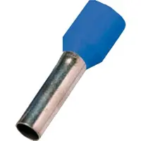 INTERCABLE TOOLS GmbH Isoleret terminalrør blå 50mm2 L=25mm - (50 stk.)