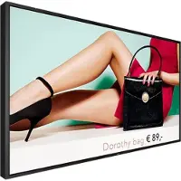 Philips 75BDL4003H - 75 Diagonal klasse (74.5 til at se) LED-bagbelyst LCD paneldisplay - digital skiltning - Android - 4K UHD (2160p) 3840 x 2160