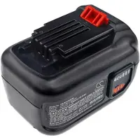 123accu Batteri til plæneklippere til Black & Decker LSW60C, CM2060C og andre