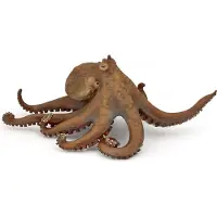 Papo Blæksprutte - H: 7 cm - - OneSize - Legetøjsdyr