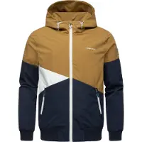 Ragwear Funktionsjakke 'Renad' natblå / brun / hvid