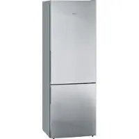 Siemens KG49EAICA - Køleskab/fryser - bund-fryser - fritstående - bredde: 70 cm - dybde: 65 cm - højde: 201 cm - 413 liter - Klasse C - rustfrit stål