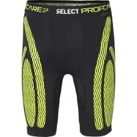 Select Profcare Compression Shorts - Sort/neon/volt, størrelse Small