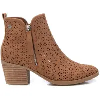 Refresh Refreshtil kvinder. 17278402-CAMEL Ankelstøvler 172784 brun (41), 5-8 cm, Lynlås, Casual