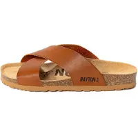 Bayton Pantoletter 'Gomera' brun / sort