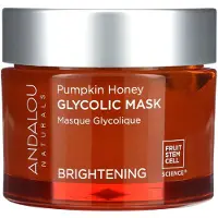 Andalou Naturals , Glykolisk Beauty Mask, Pumpkin Honey, 1.7 oz (50 g)