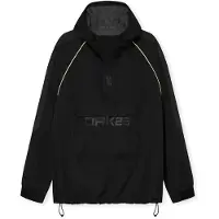 OAK25 Funktionsjakke 'Commute Rainbreaker' sort