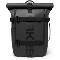 OAK25 Rygsæk 'LumoSense Rolltop' sort
