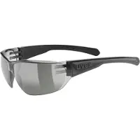 Uvex cykelbriller Equate, sort mat/smoke