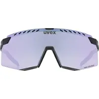 Uvex pace stage CV, Multisport briller, Unisex, Uden kant, Sort, Lyserød