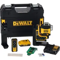 DeWalt DCLE34035D1-QW, 80 m, 3 mm/m, 3°, 100 m, Grøn, 360°