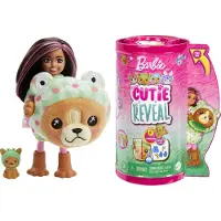 Barbie Chelsea Cutie Reveal Serie Hund Frøkostume Dukke